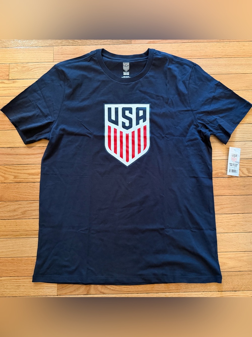 Icon Sports Officially Licensed US Soccer Federation Cotton T-Shirt Adult Large